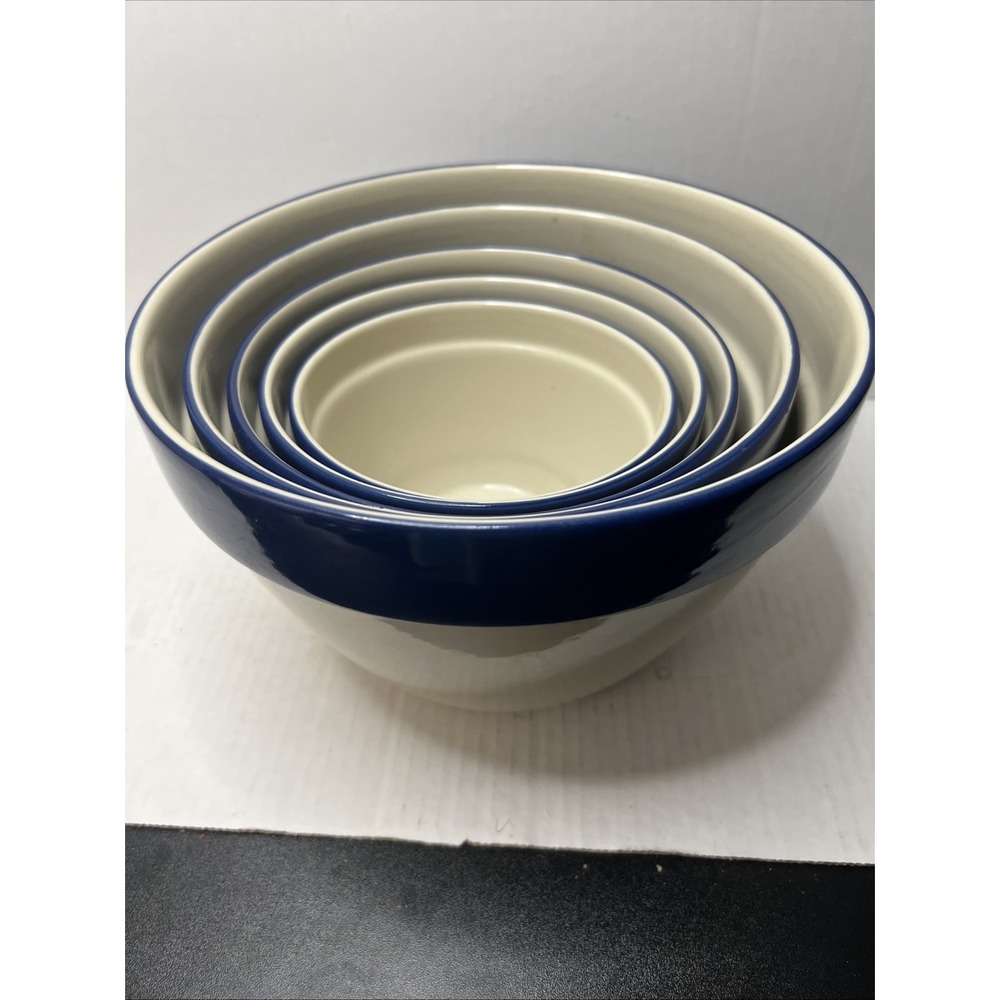 OVER AND BACK INC INDOOR OUTFITTERS NESTING MIXING BOWLS MADE IN PORTUGAL